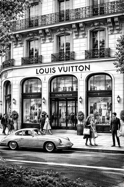 Louis Vuitton Store Poster