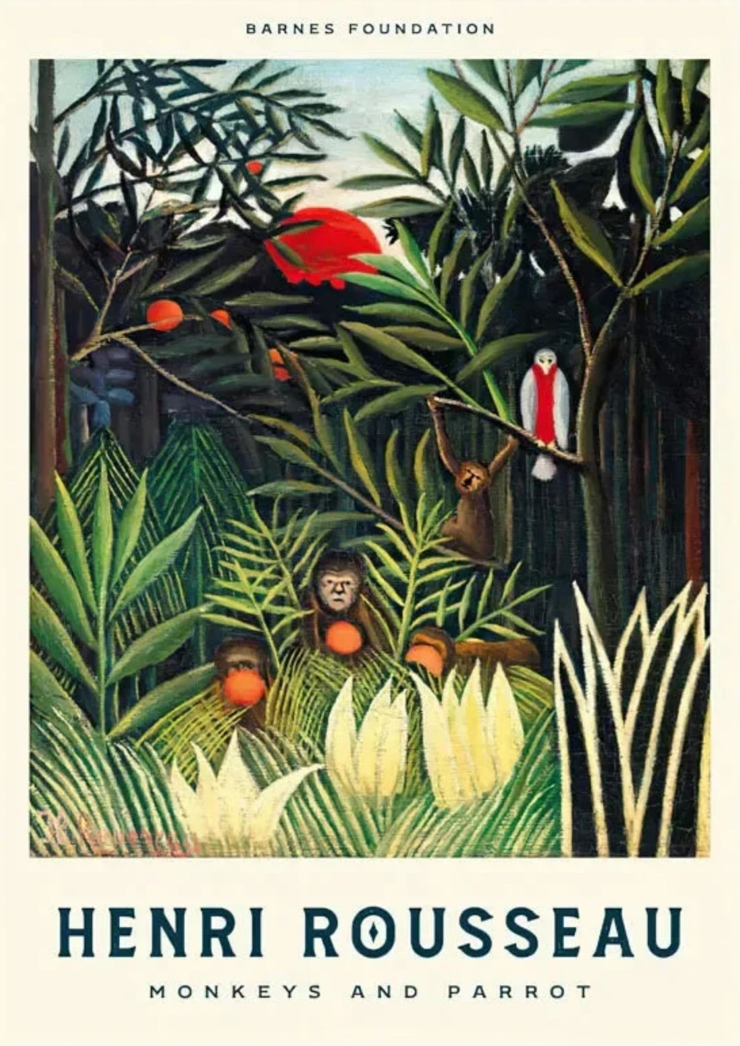 Henri Rousseau | Tropical Rainforest | Nordic Style