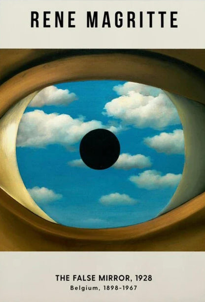 The False Mirror | Rene Magritte | Surrealist Eye