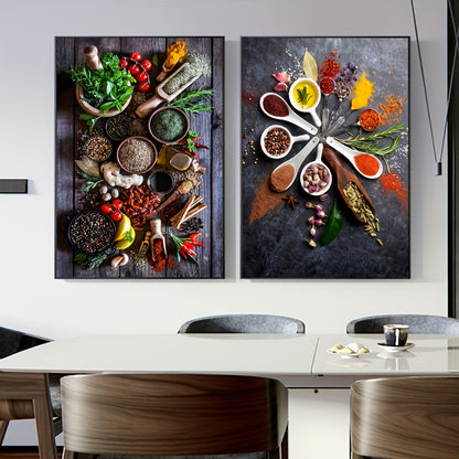Vintage Kitchen Poster | Hot Spices