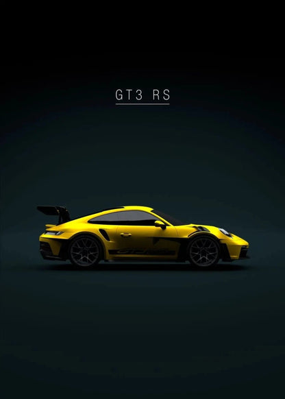 Porsche GT3 RS | Yellow Automotive Legend