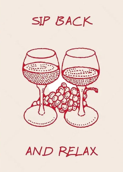 Sip Back & Relax | Minimalist Tranquil Design