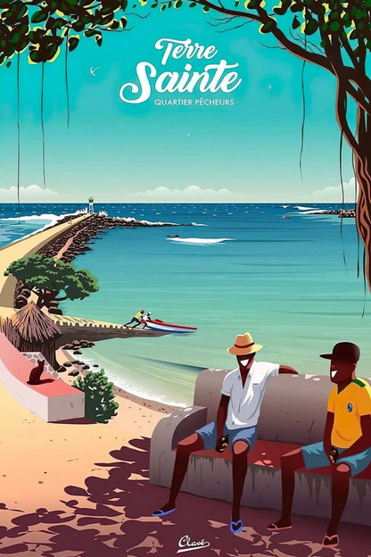 Quartier Pêcheurs | Terre Sainte Coastal Scene