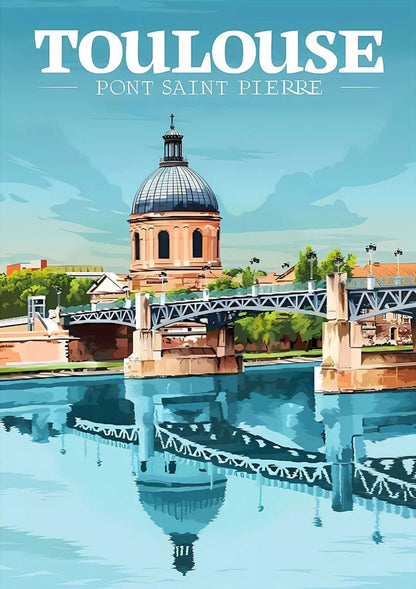 Pont Saint Pierre | Historic Toulouse Cityscape