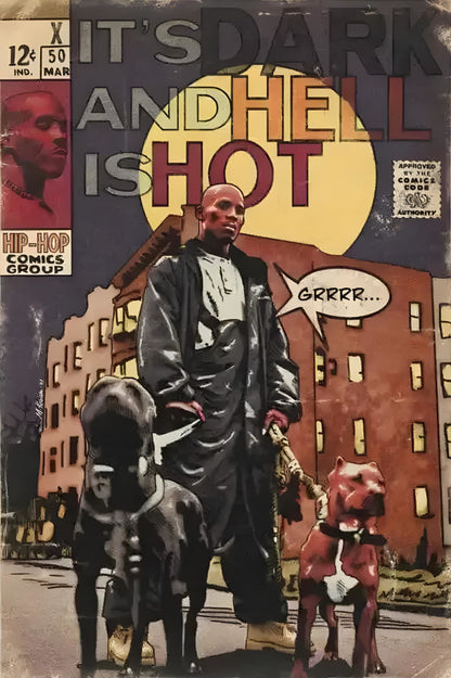 DMX | It's Dark and Hell Is Hot | Music Comic Style