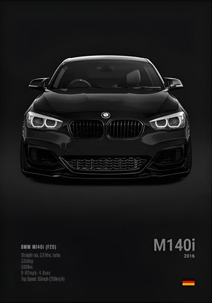 M140i Engineering Excellence | Technical Specs Art