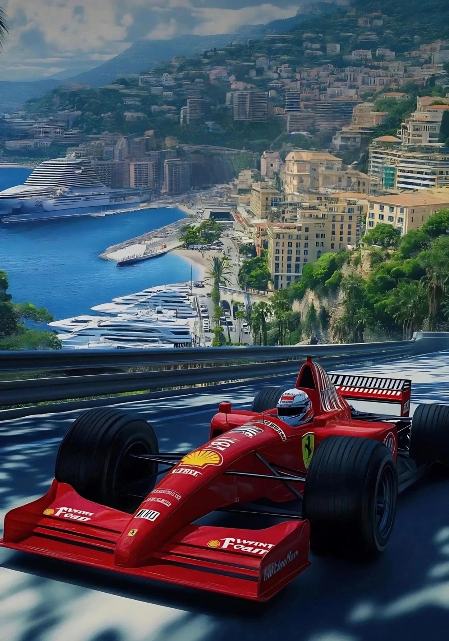 Monaco F1 | Vintage Grand Prix | Ferrari F310B | Michael Schumacher