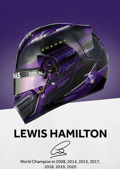 Formula 1 Helmet Canvas