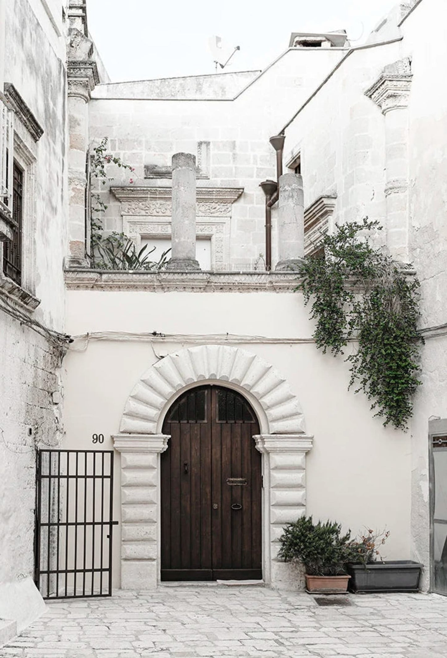 Olive Garden Courtyard | Serene Italy Scene