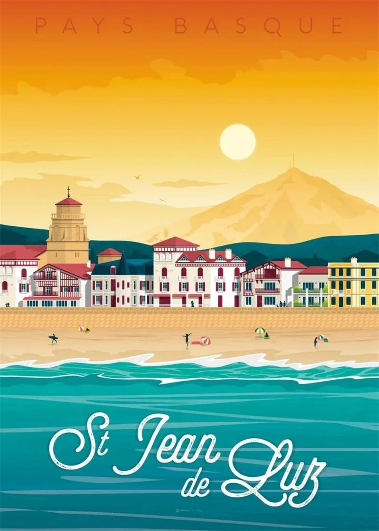 Saint Jean de Luz | France Travel Art