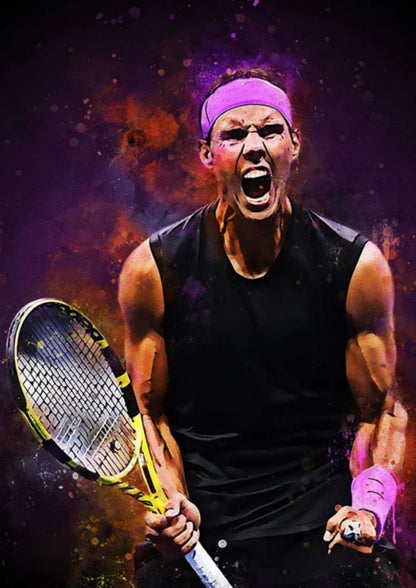 Rafael Nadal | Tennis Legend | Fiery Passion