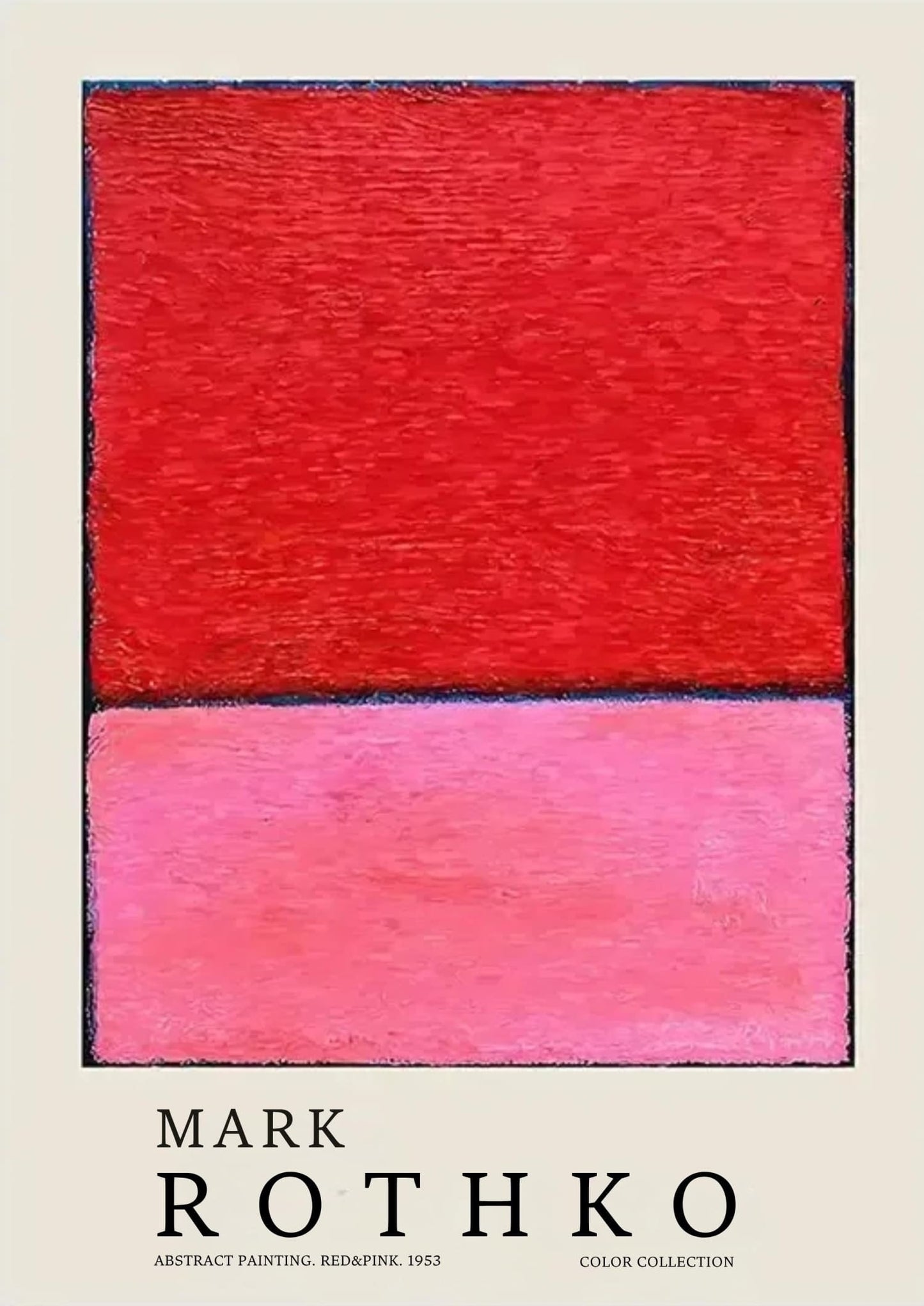 Mark Rothko | Red & Pink | Iconic Collection