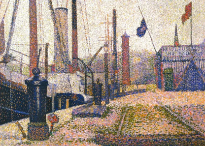 George Seurat | La Maria, Honfleur | Impressionist Art