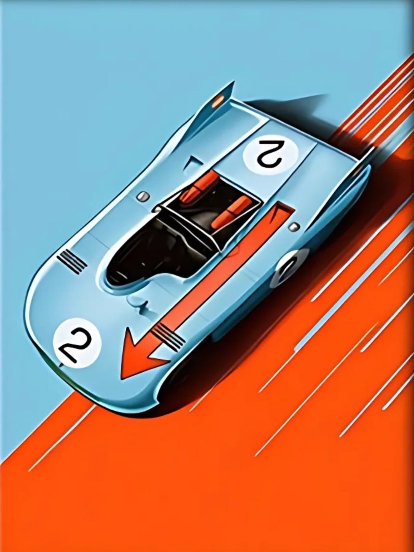 Porsche 917 Gulf Oil | Vintage Le Mans Racing