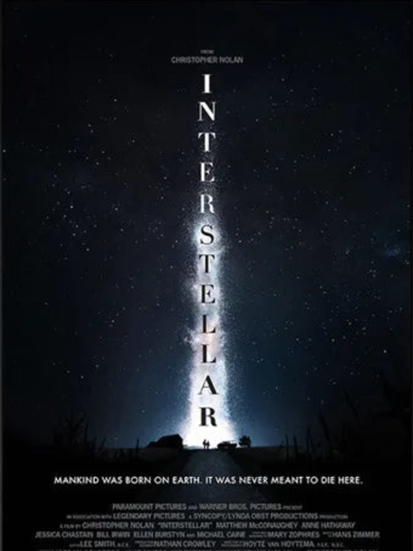 Interstellar Movie Poster | Canvas Painting | Nordic Style Space Sci-Fi | Wall Art | Home Decor