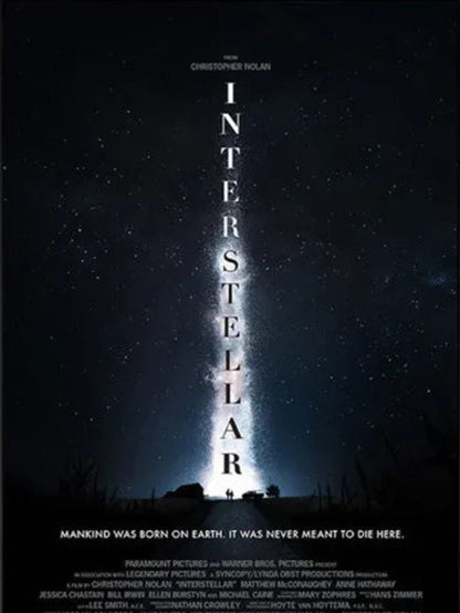 Interstellar Movie Poster | Canvas Painting | Nordic Style Space Sci-Fi | Wall Art | Home Decor