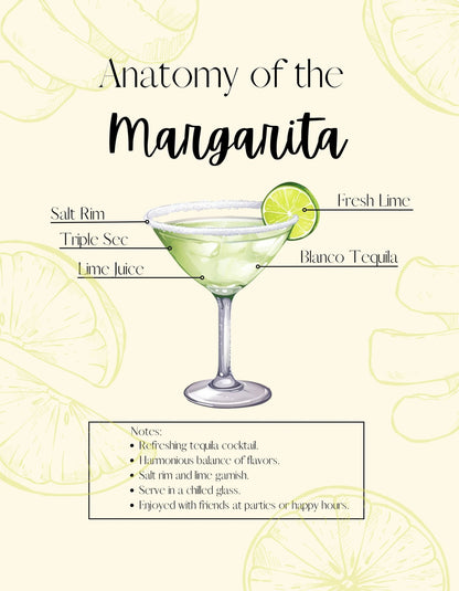 Margarita | Cocktail Illustration | Mixology Art