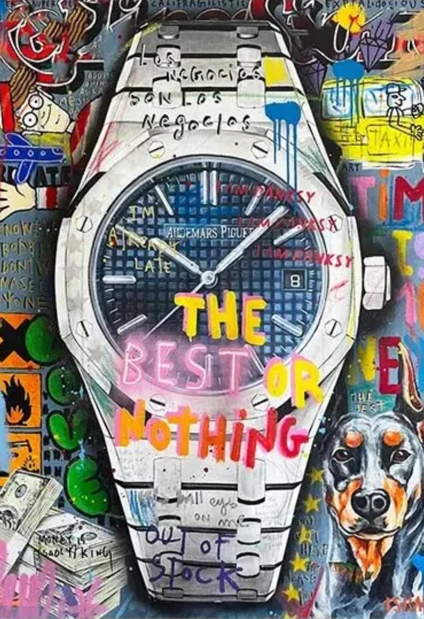Graffiti Timepiece | Audemars Piguet Royal Oak