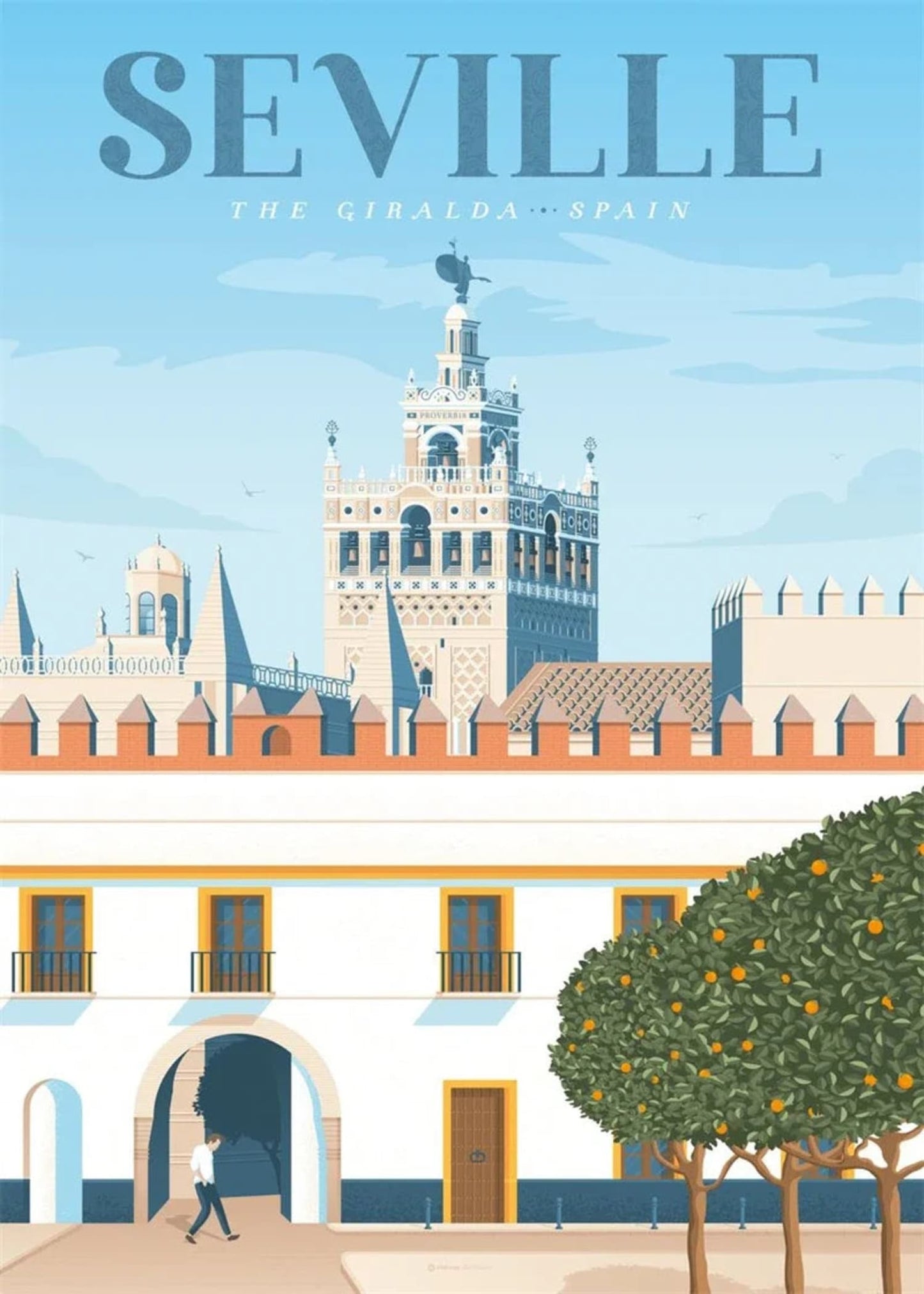 Seville, Spain | Scenic Travel Art