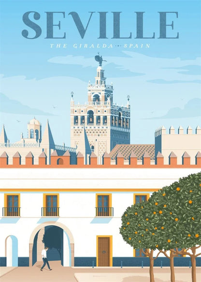Seville, Spain | Scenic Travel Art