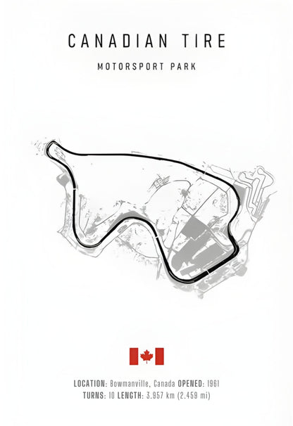 Canadian Tire | F1 Circuit Layout