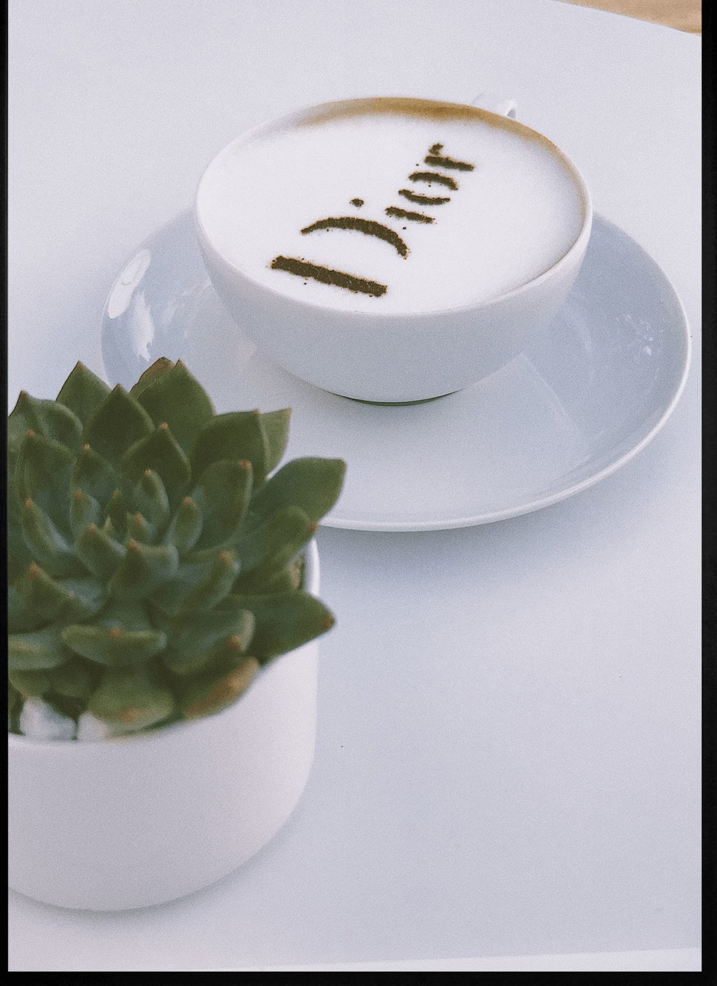 Christian Dior Coffee Art | Fashion Luxury Print