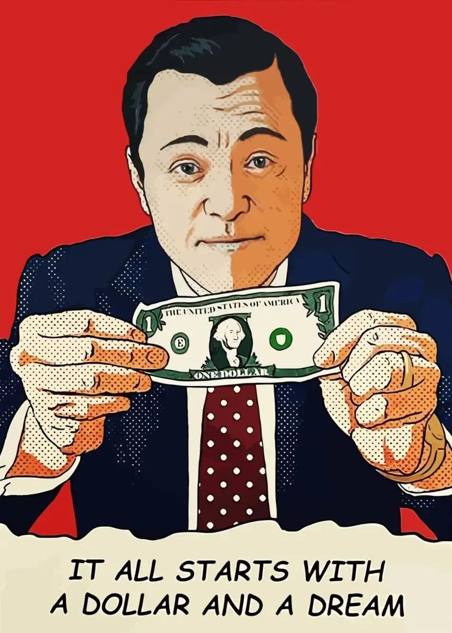 The Wolf of Wall Street | Leonardo DiCaprio Movie Art