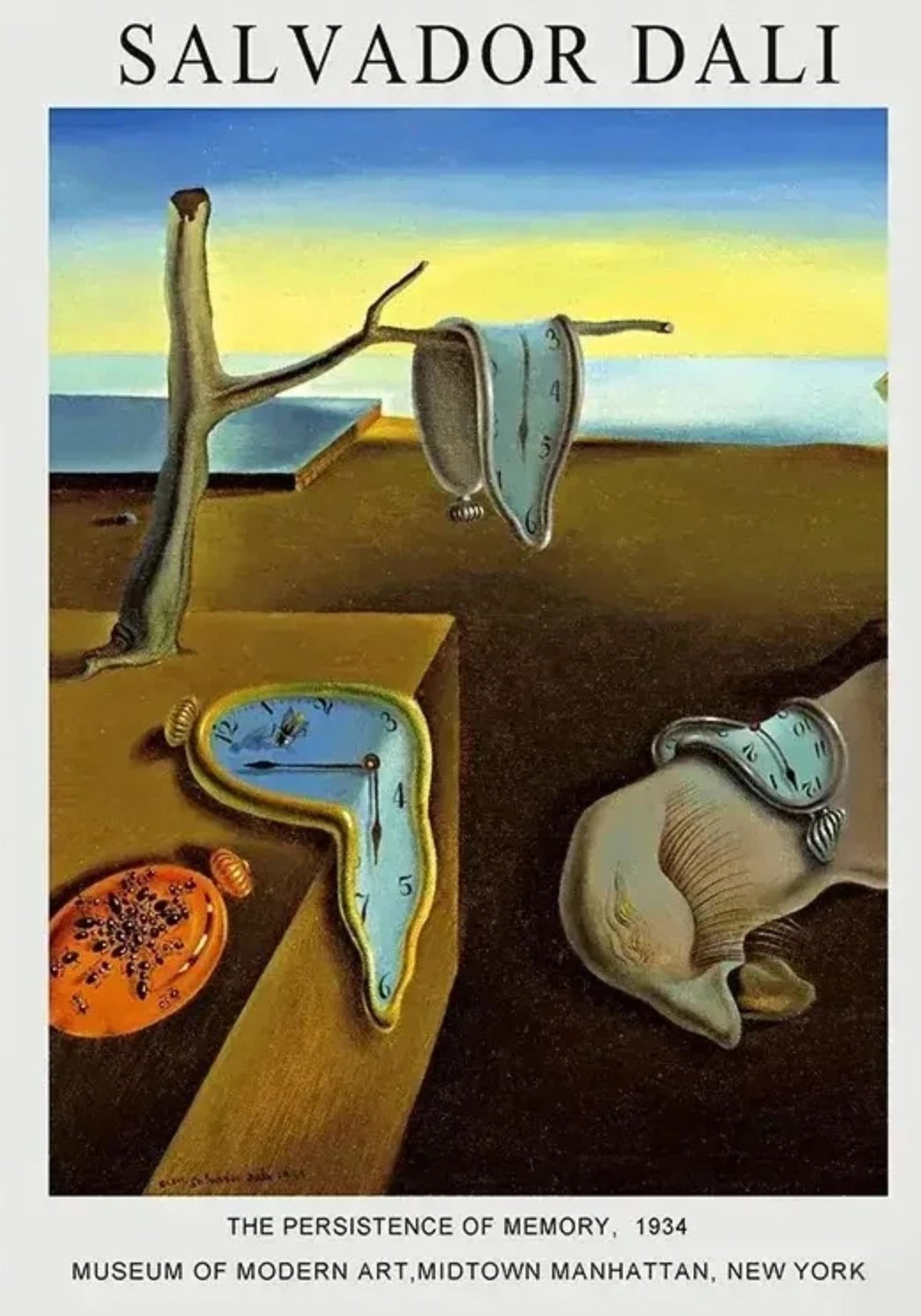 Salvador Dali | The Persistence Of Memory | Surrealism