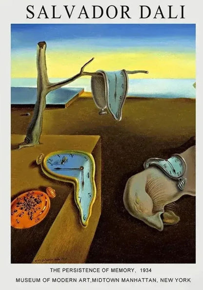 Salvador Dali | The Persistence Of Memory | Surrealism