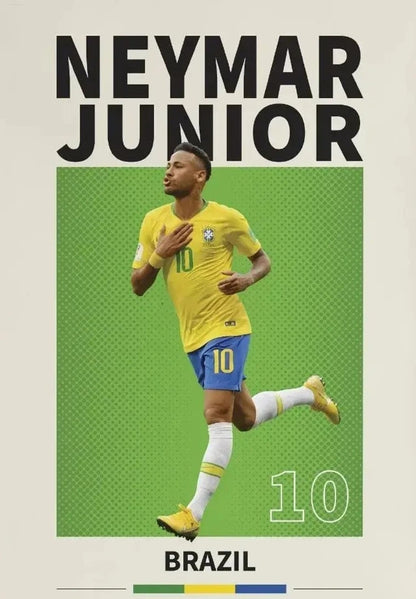 Neymar Junior Soccer Art