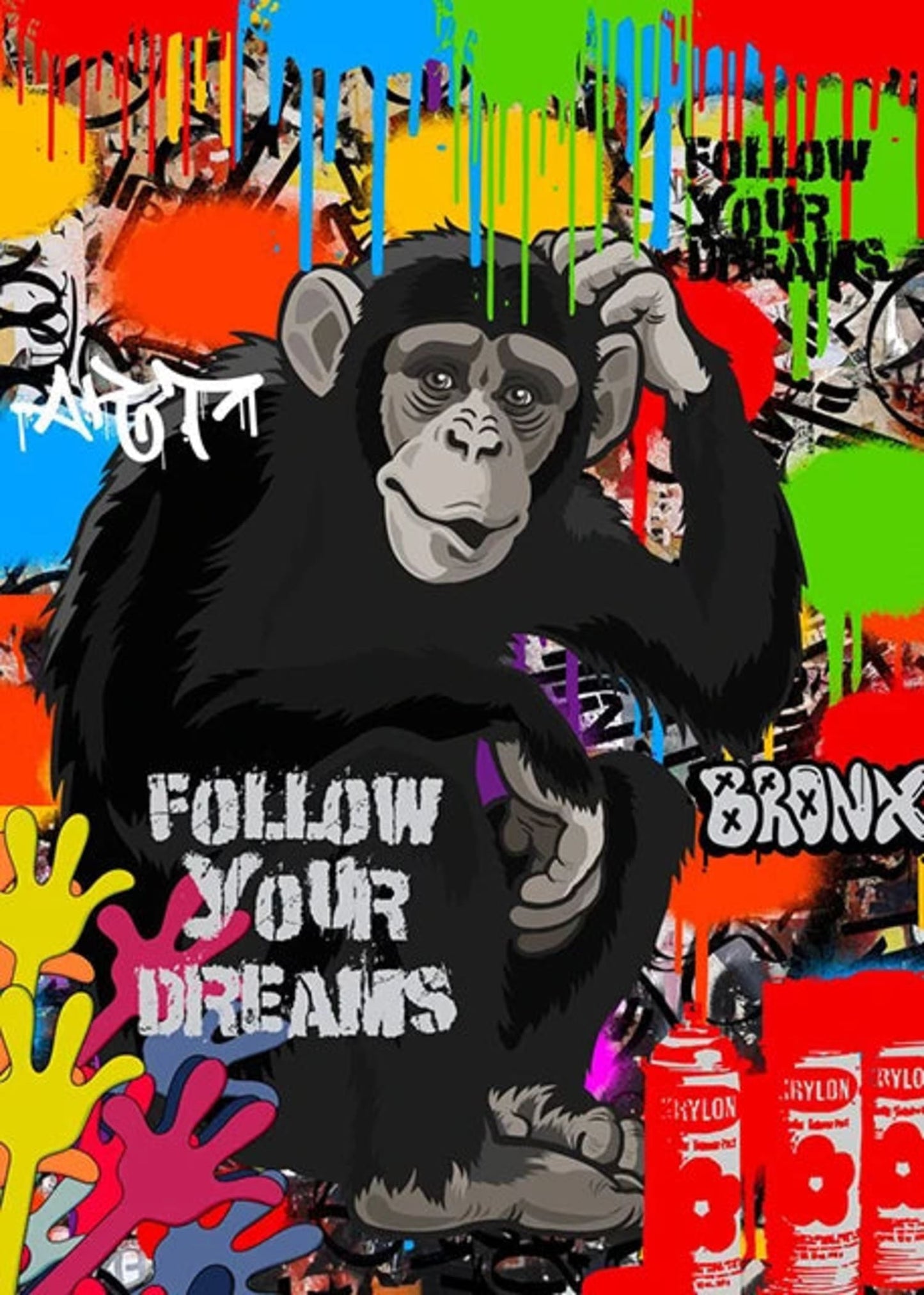 Graffiti Pop Art | Scarface Mona Lisa
