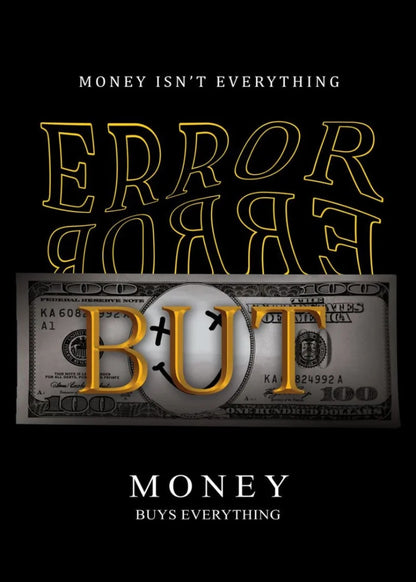 Error But Money | Funny Art Print