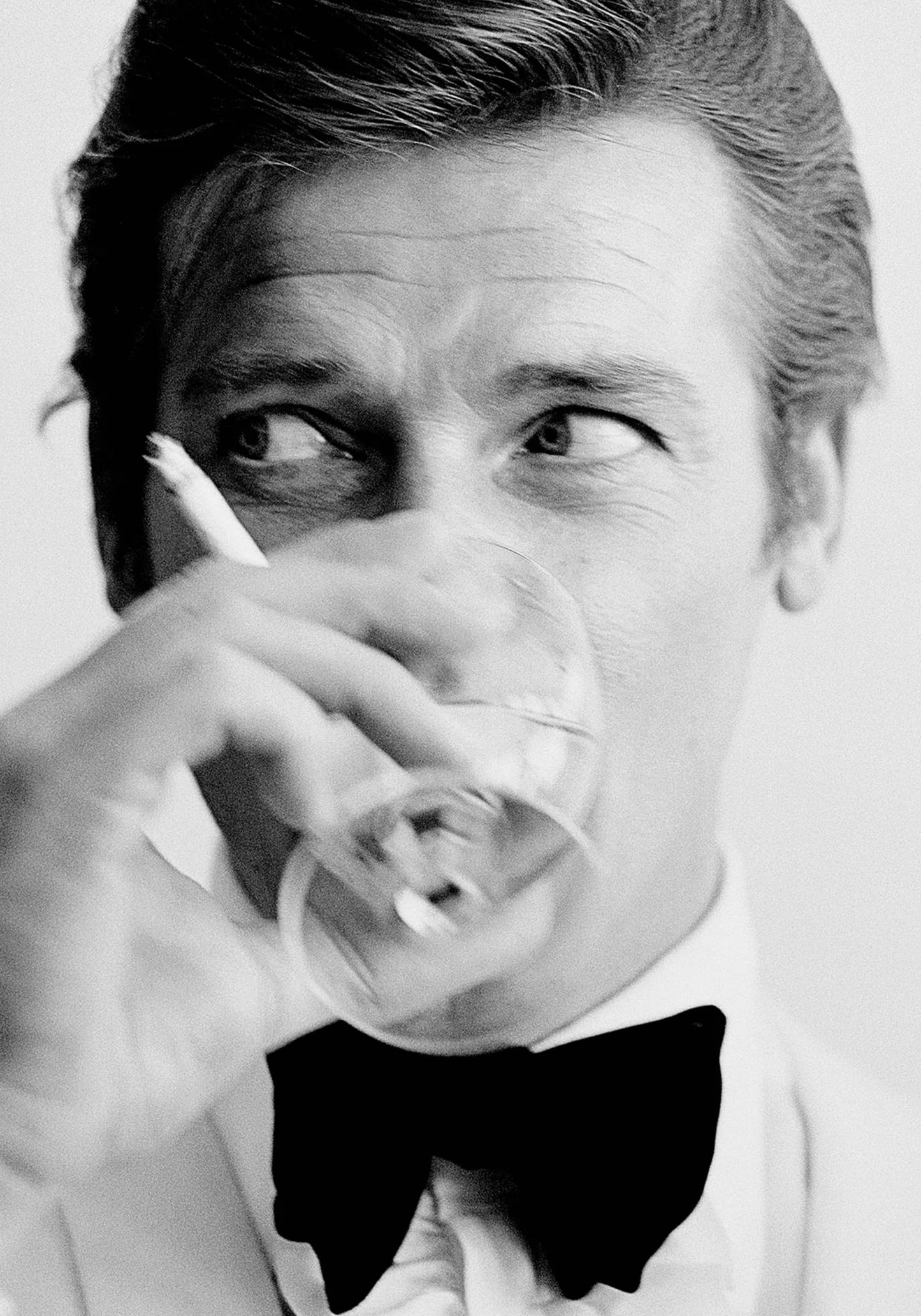 Roger Moore | Classic B&W | James Bond Era