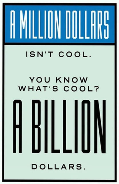 Monopoly Billion Dollar Theme