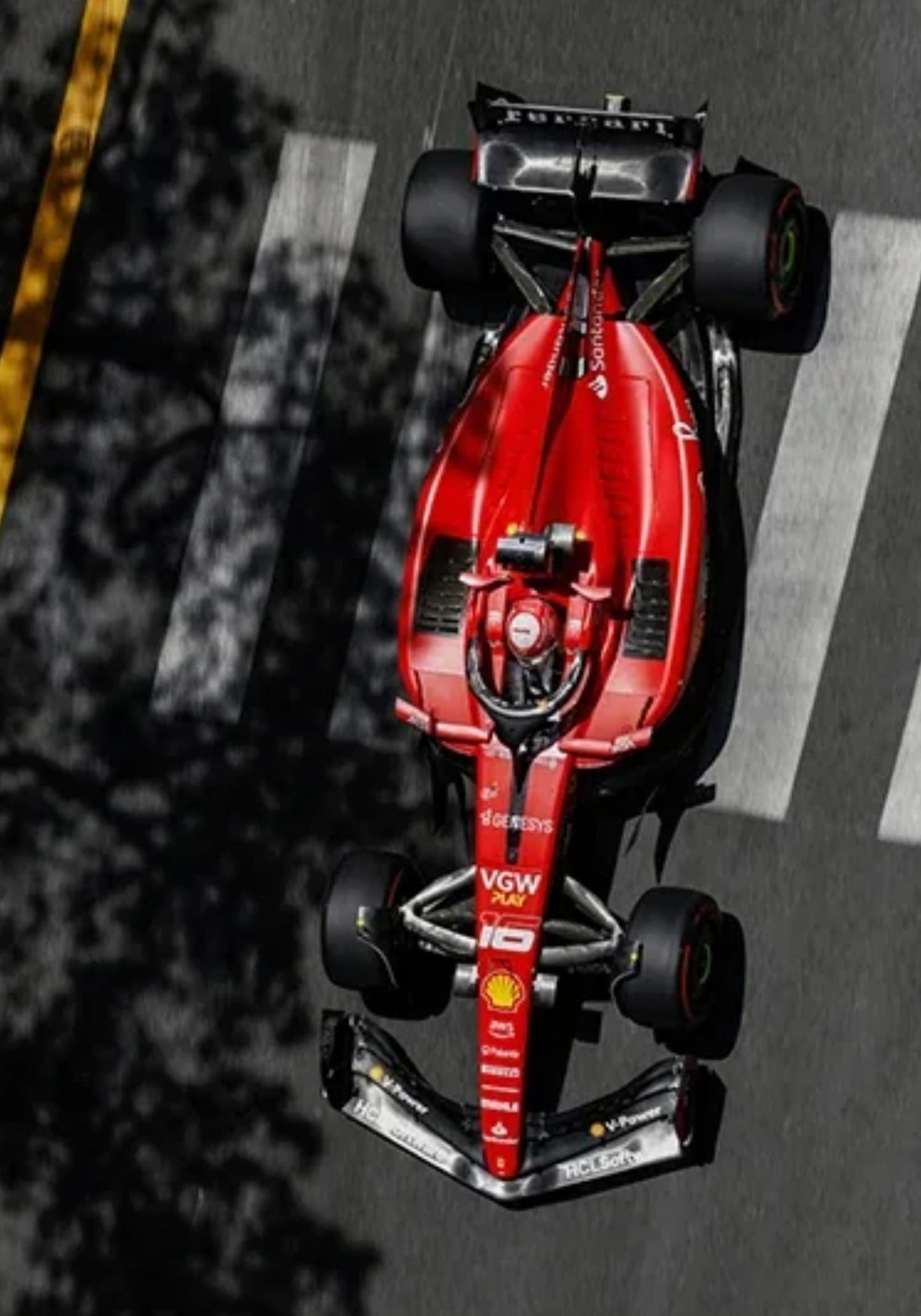 Senna Grand Prix | Abstract Graffiti Racing | Leclerc Supercar
