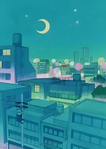 A City's Soul | Classic Japanese Anime