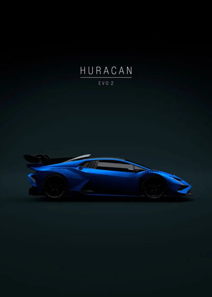 Lamborghini Huracan STO | Iconic Supercar Art