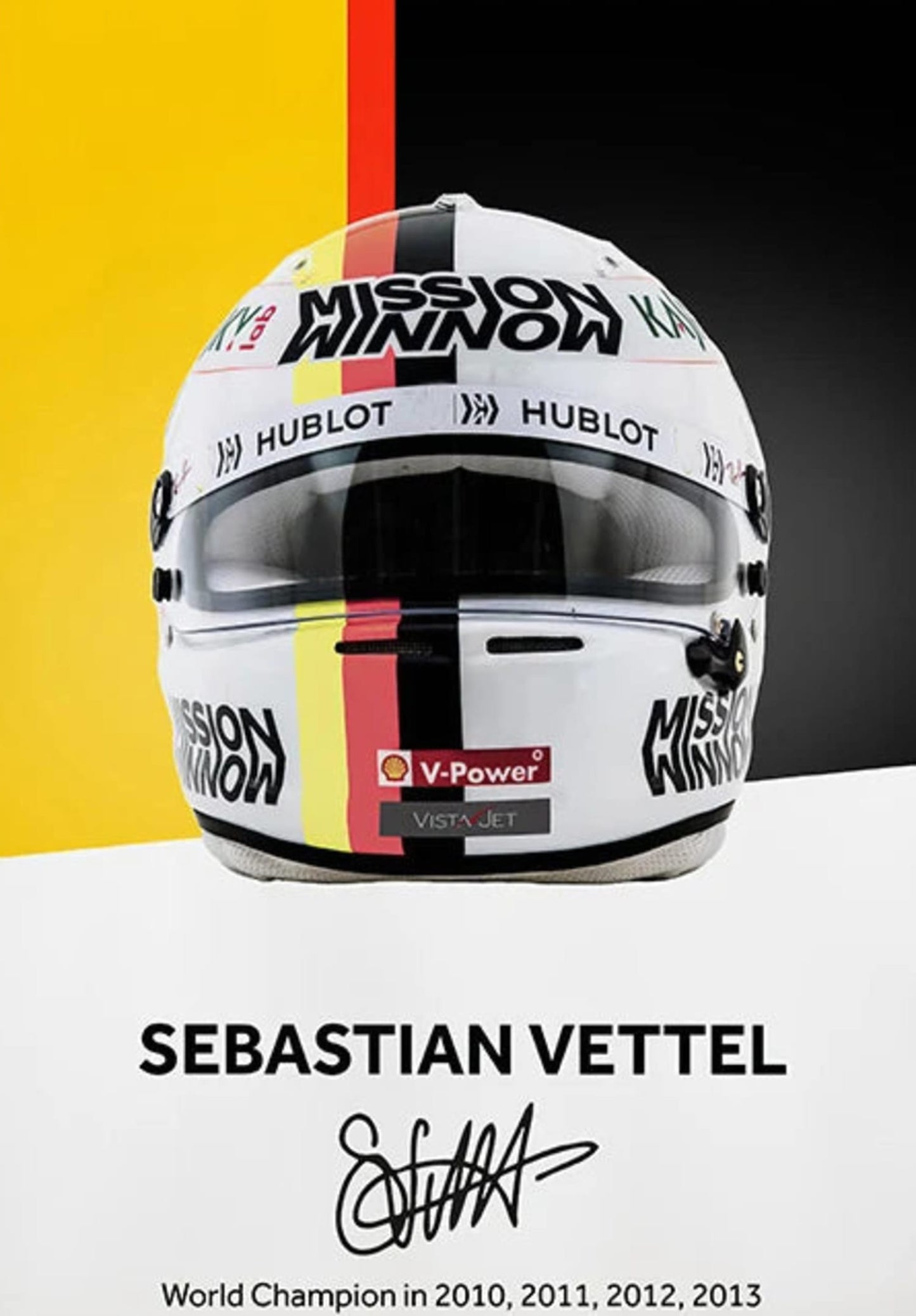 Formula 1 Helmet Canvas Art