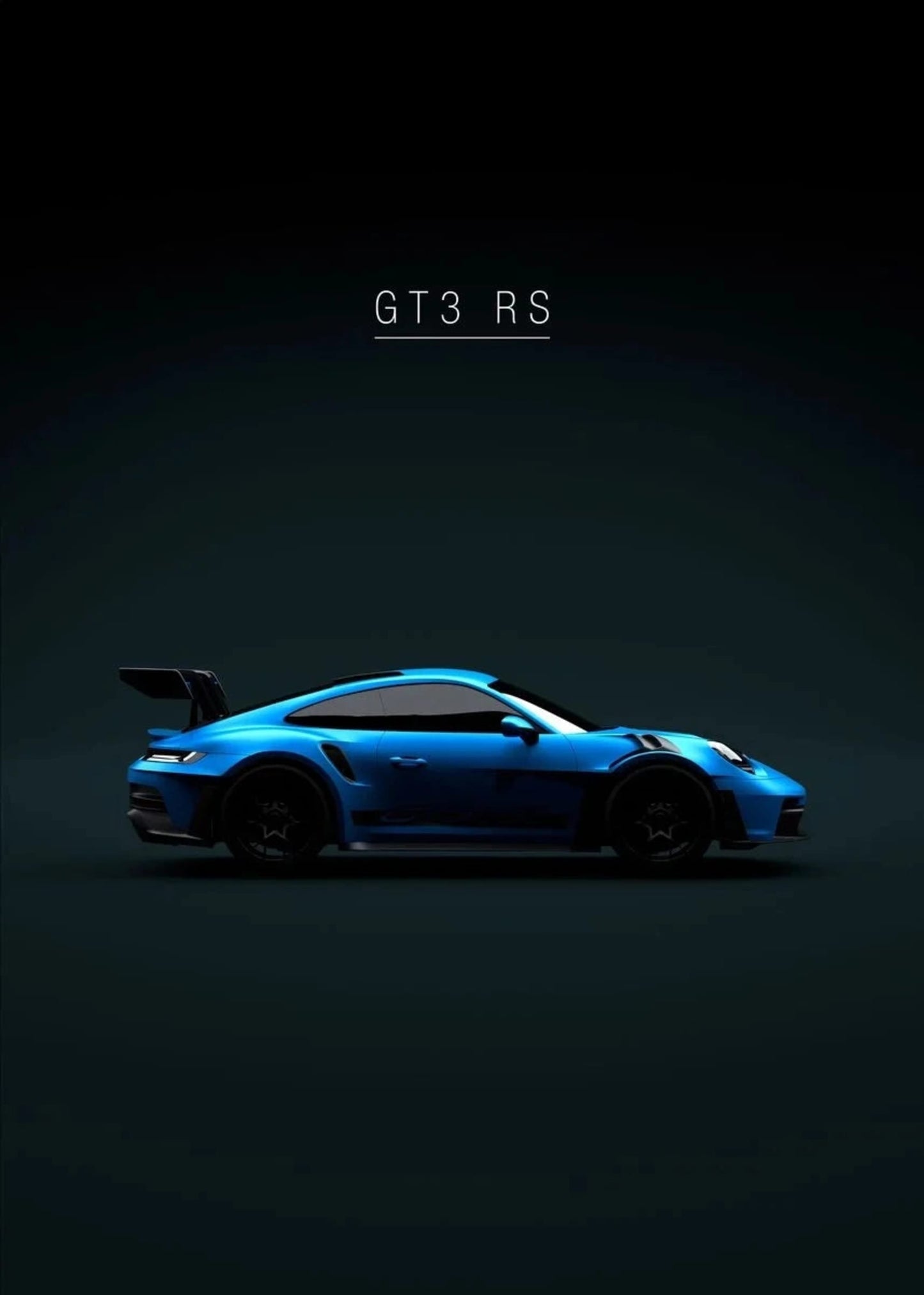 Porsche GT3 RS | Iconic Blue Sports Car
