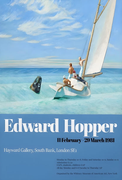 Edward Hopper | Ground Swell | Vintage Artwork