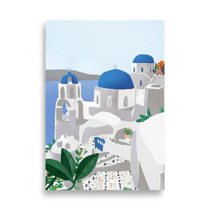 Poster - Santorini