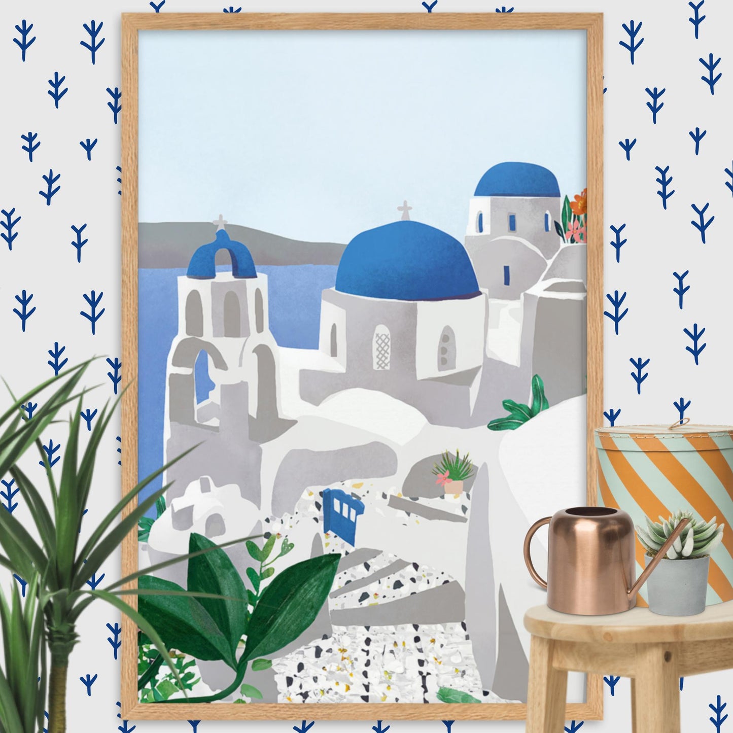 Poster - Santorini