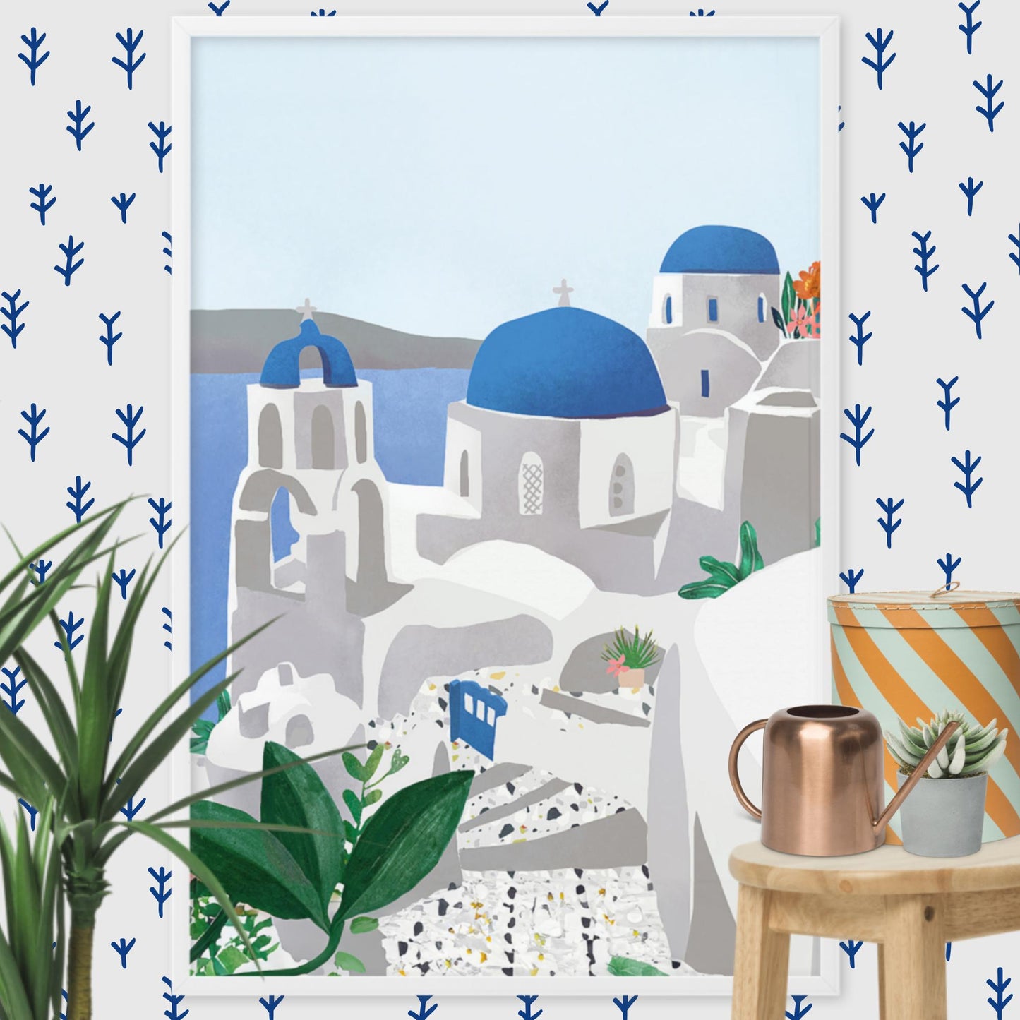 Poster - Santorini