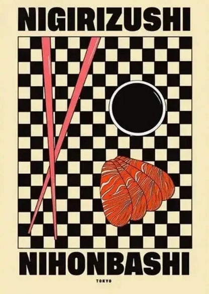 Nigirizushi Sushi | Nihonbashi Inspired | Japanese Cuisine Art