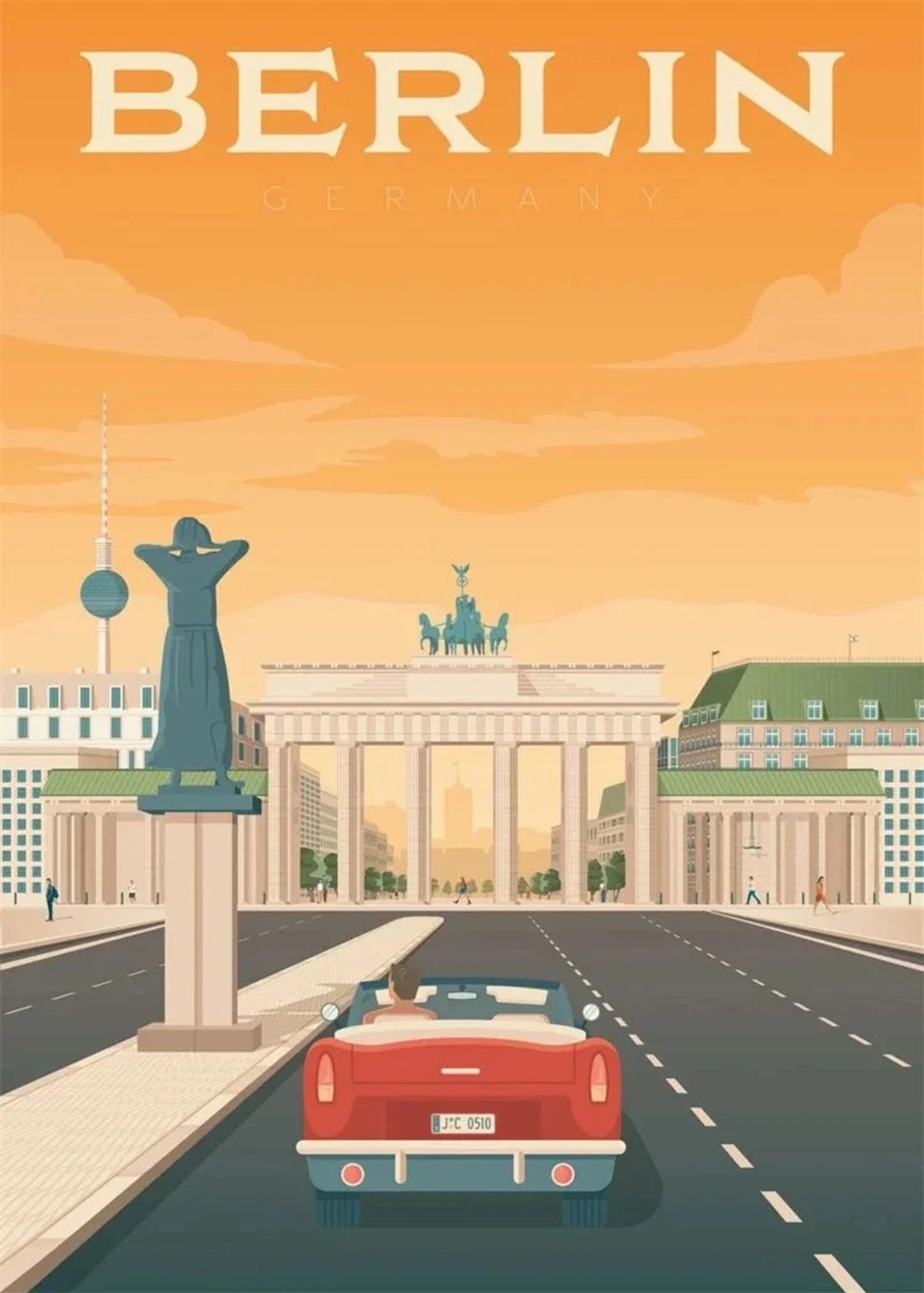 Berlin Autobahn | Iconic Scenic Artwork
