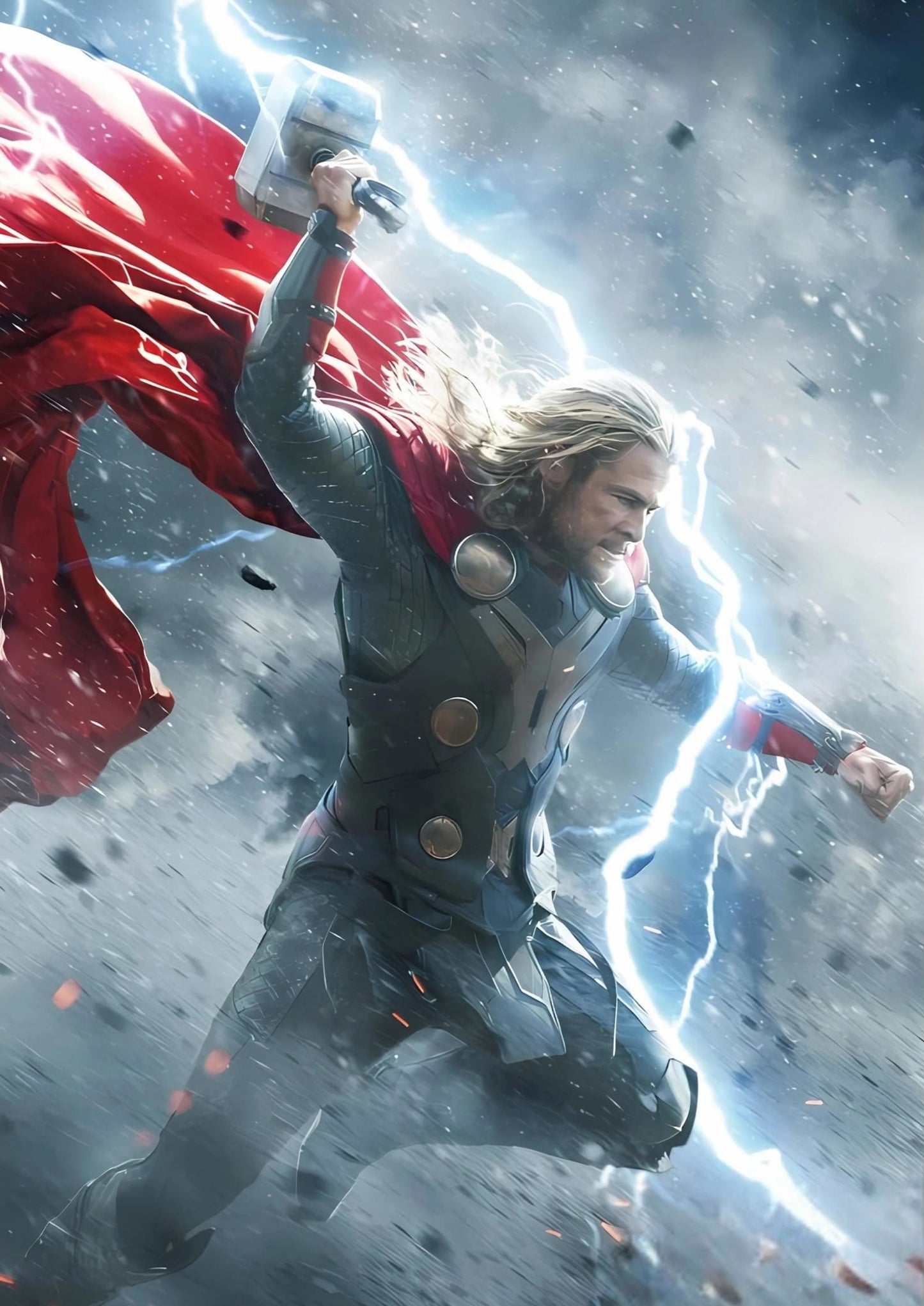 Thor Lightning | MCU Movie Poster