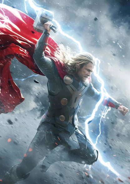 Thor Lightning | MCU Movie Poster