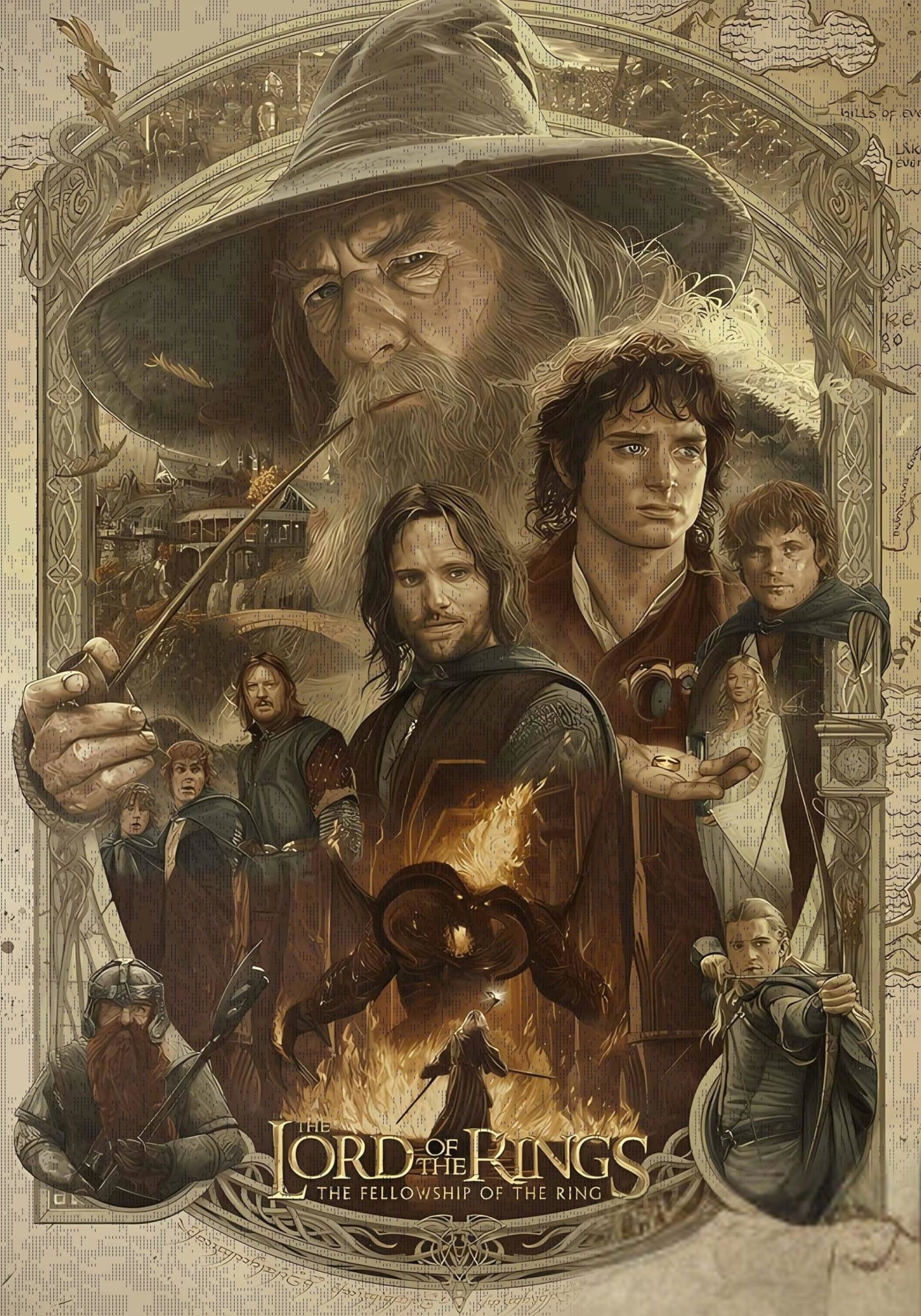 The Fellowship of the Ring | Movie Poster