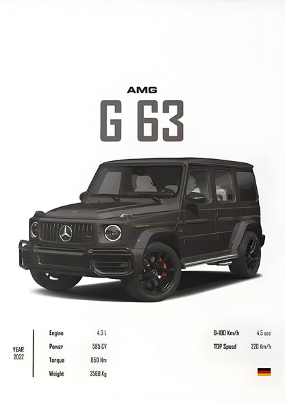 Mercedes G 63 | Engineering Tribute Art
