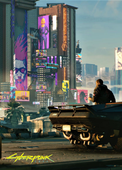 Cyberpunk 2077 | Sci-Fi Neon Cityscape | Futuristic Design